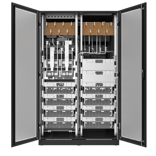 Шасси модульного источника бесперебойного питания он-лайн SNR серии SM 800кВА (8 слотов для силовых модулей 100кВА), 3ф:3ф, 10.4"LCD, IP20